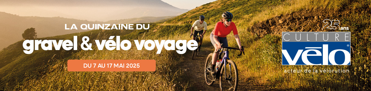 La Quinzaine du Gravel & Vélo Voyage est là !