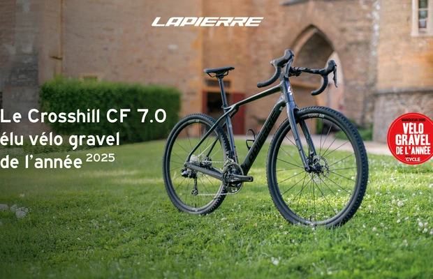 Meilleur gravel de l’année 2025 : Crosshill CF 7.0 de Lapierre